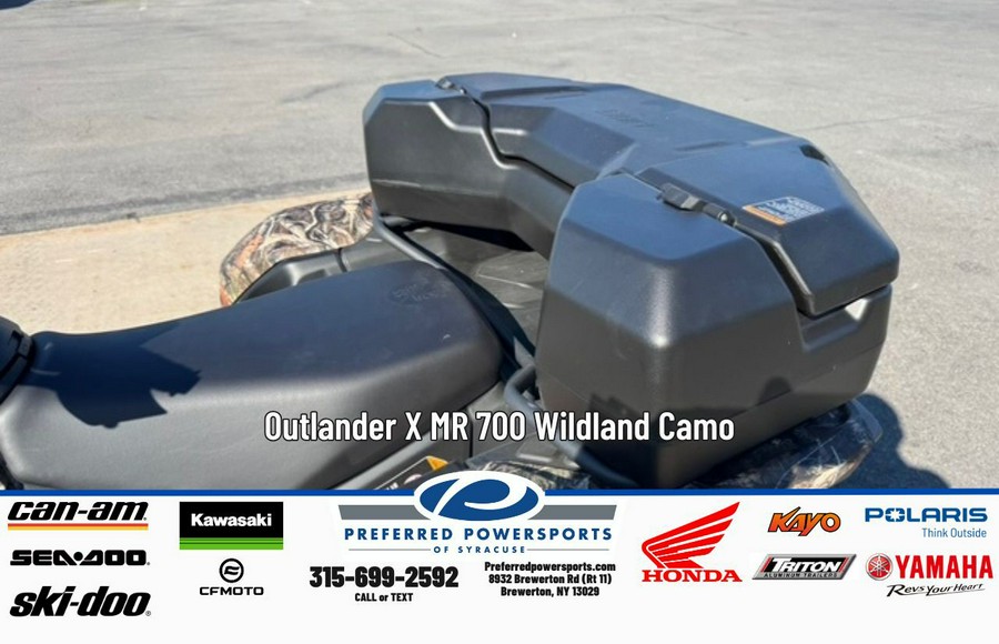 2025 Can-Am Outlander X MR 700 Wildland Camo