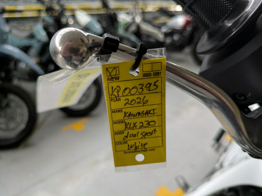 2026 Kawasaki KLX 230 S ABS