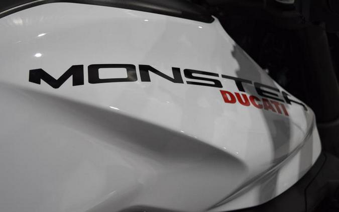 2024 Ducati Monster Plus Iceberg White
