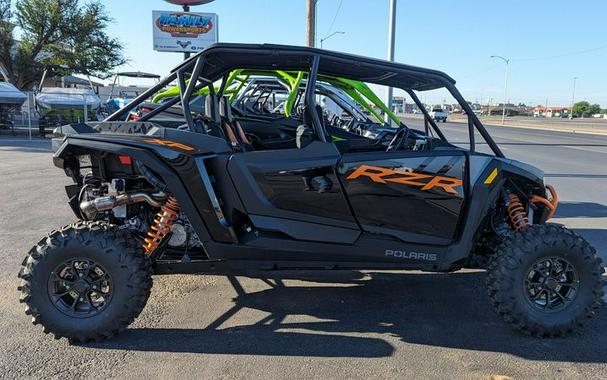 New 2024 POLARIS RZR XP 4 1000 ULTIMATE MATTE TITANIUM AND ONYX BLACK