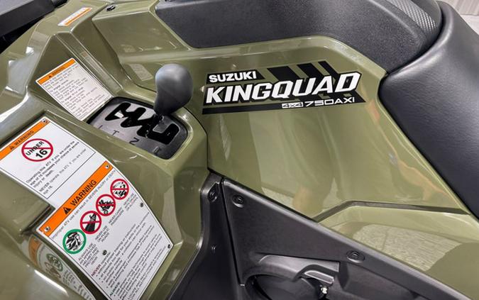 2026 Suzuki KingQuad 750 4x4 EPS AXi Power Steering