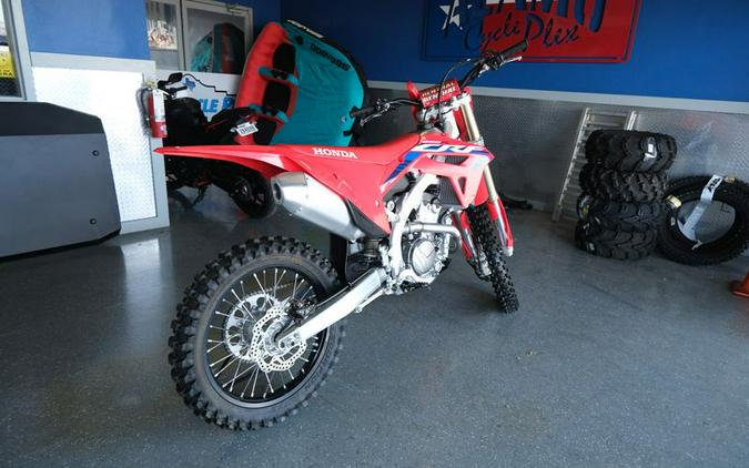 New 2024 HONDA CRF 250R RED