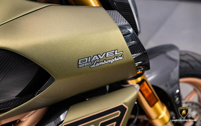 2021 Ducati Diavel 1260 Lamborghini Gea Green