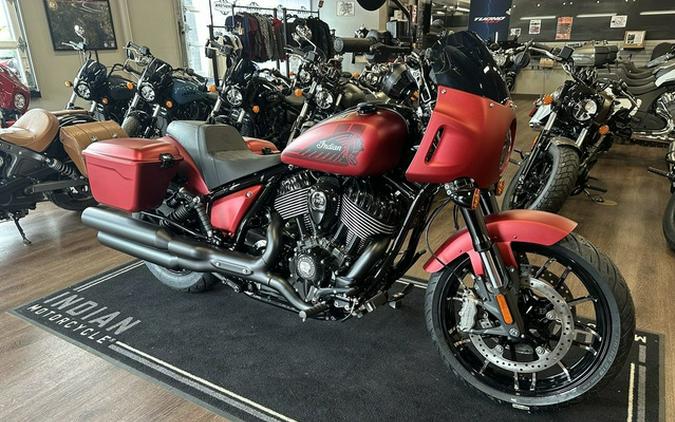 2025 Indian Sport Chief RT Sunset Red Smoke