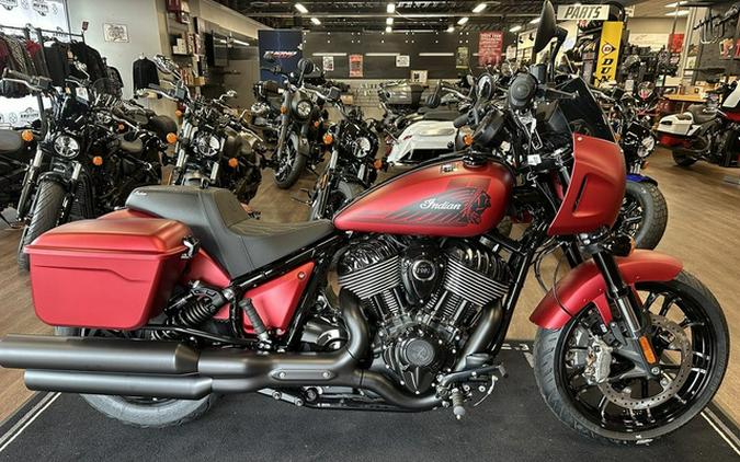 2025 Indian Sport Chief RT Sunset Red Smoke