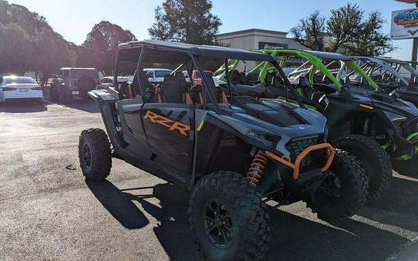 New 2024 POLARIS RZR XP 4 1000 ULTIMATE MATTE TITANIUM AND ONYX BLACK