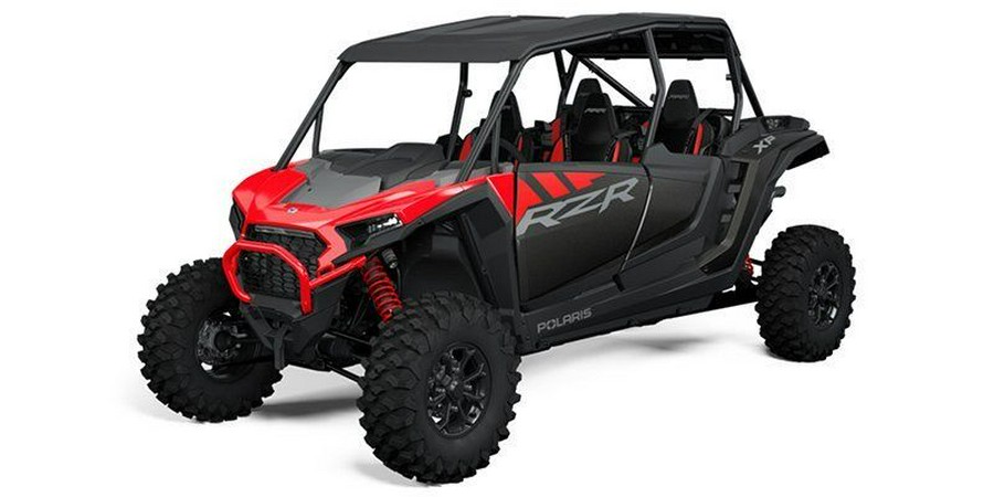 New 2024 POLARIS RZR XP 4 1000 ULTIMATE MATTE TITANIUM AND ONYX BLACK