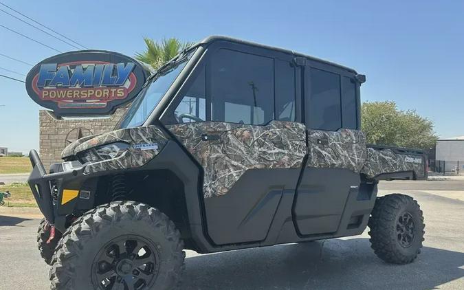 New 2025 CAN-AM DEFENDER MAX LTD 65 HD10 WILDLAND CAMO