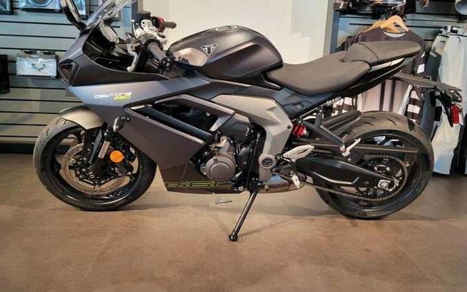 2025 Triumph Daytona 660 Satin Granite/Satin Black 660