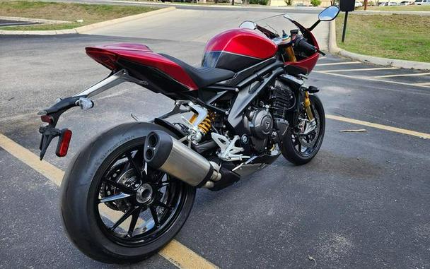 2022 Triumph Speed Triple 1200 RR Red Hopper / Storm Grey