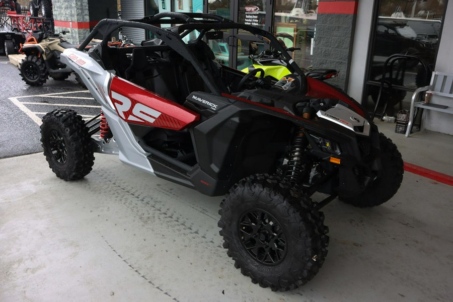 2024 Can-Am® Maverick X3 RS Turbo RR Fiery Red & Hyper Silver