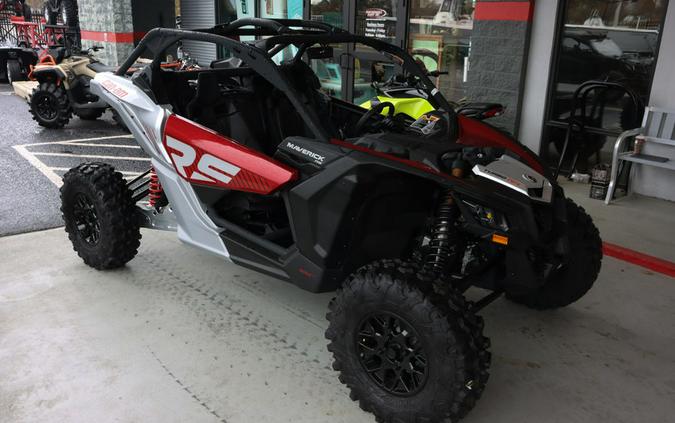 2024 Can-Am® Maverick X3 RS Turbo RR Fiery Red & Hyper Silver