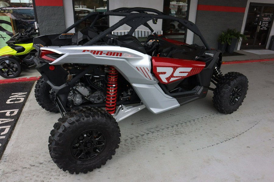 2024 Can-Am® Maverick X3 RS Turbo RR Fiery Red & Hyper Silver