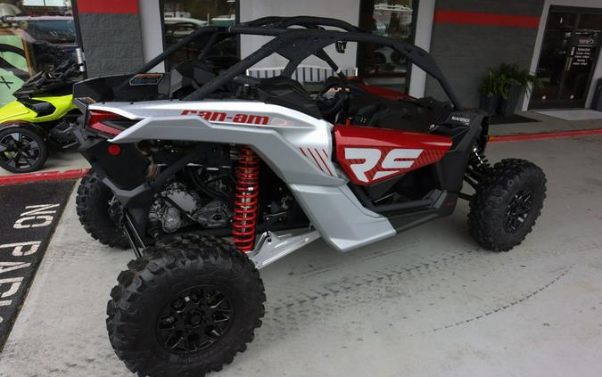 2024 Can-Am® Maverick X3 RS Turbo RR Fiery Red & Hyper Silver