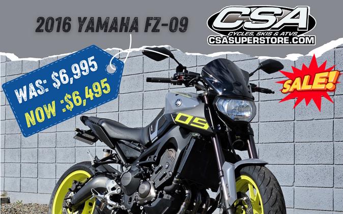 2016 FZ-09 - Yamaha