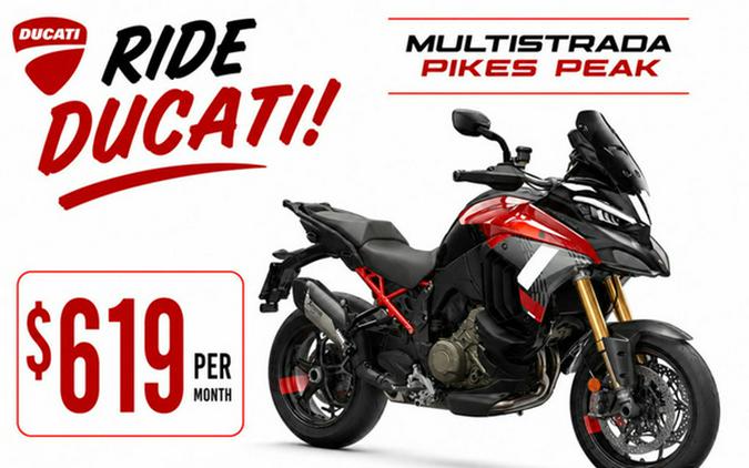 2026 Ducati Multistrada V4 Pikes Peak Livery