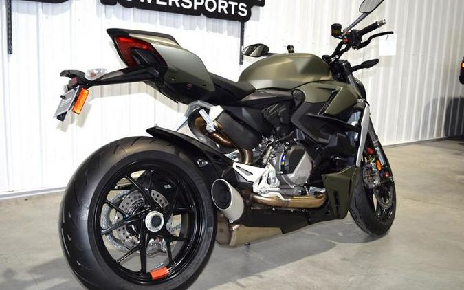 2024 Ducati Streetfighter V2 Storm Green