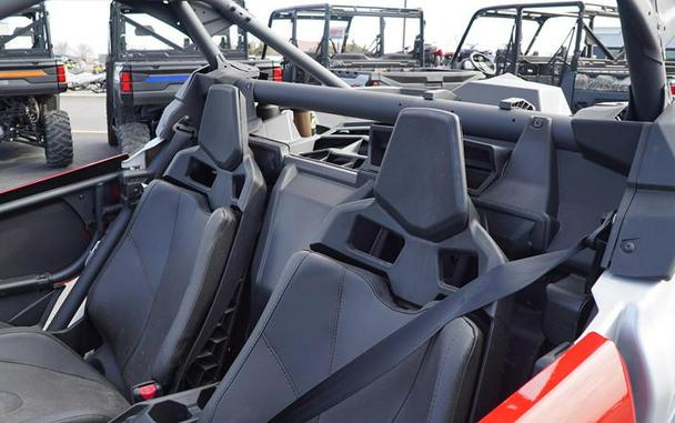 2025 Can-Am® Maverick X3 DS Turbo Fiery Red & Hyper Silver