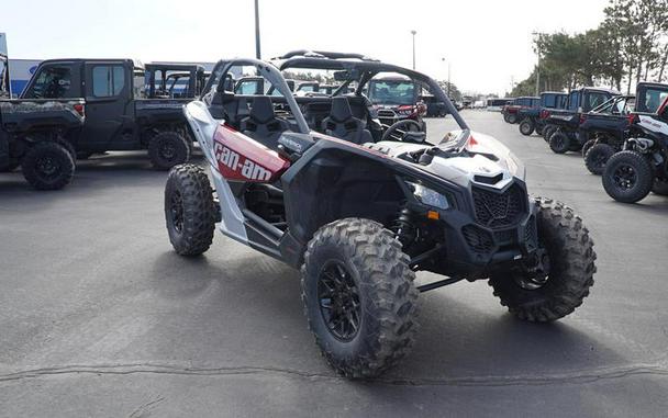 2025 Can-Am® Maverick X3 DS Turbo Fiery Red & Hyper Silver