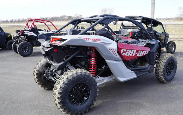 2025 Can-Am® Maverick X3 DS Turbo Fiery Red & Hyper Silver