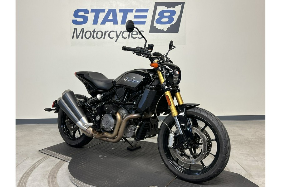 2019 Indian Motorcycle FTR 1200 S, TITANIUM MET/THDR BLK PRL, 49ST