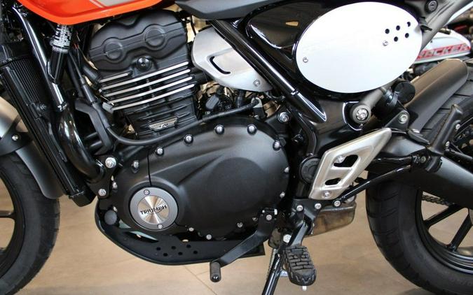 2026 Triumph Scrambler 400 X Baja Orange/Aluminium