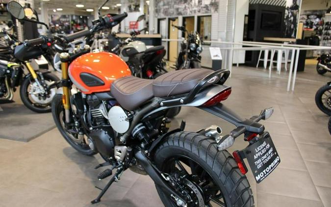 2026 Triumph Scrambler 400 X Baja Orange/Aluminium