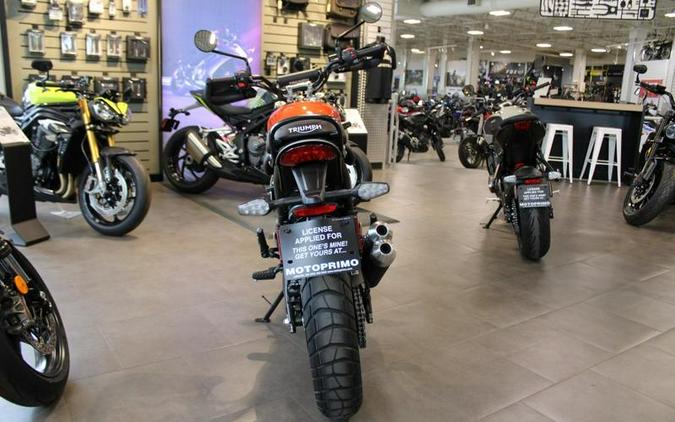 2026 Triumph Scrambler 400 X Baja Orange/Aluminium