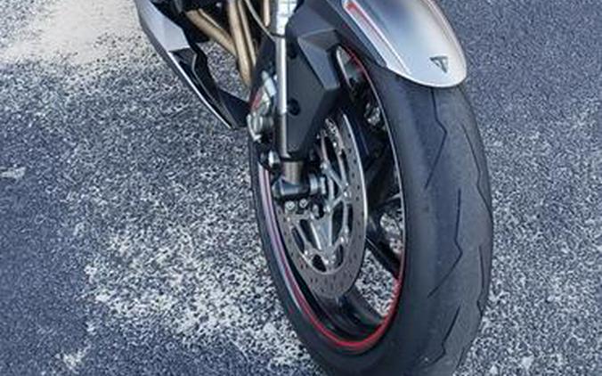 2018 Triumph Street Triple RS Matt Silver Ice