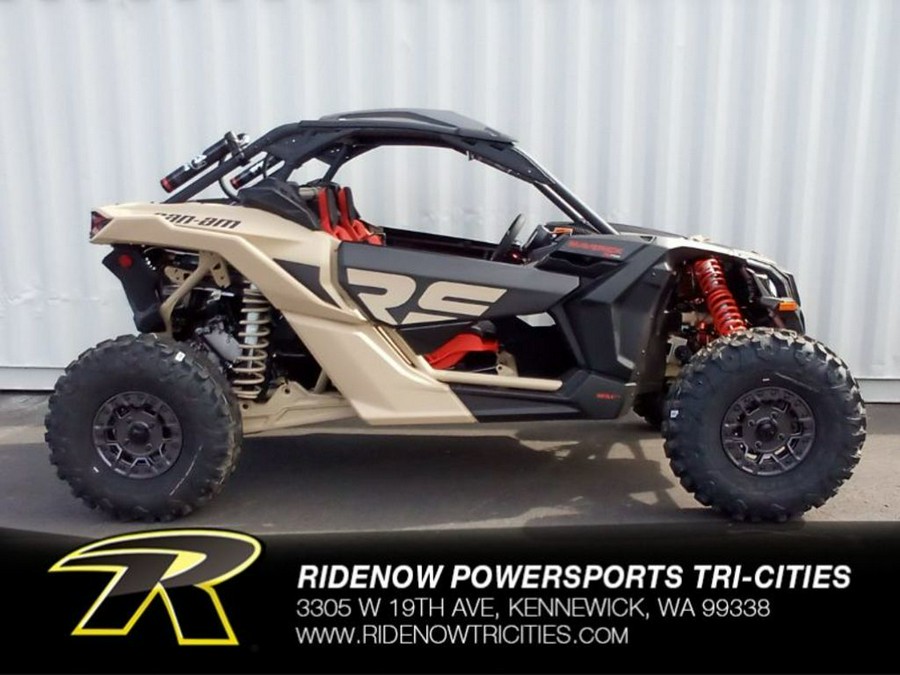 2023 Can-Am® Maverick X3 X rs Turbo RR With Smart-Shox Desert Tan / Carbon Black / Magma