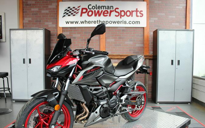 2025 Kawasaki Z500 SE ABS