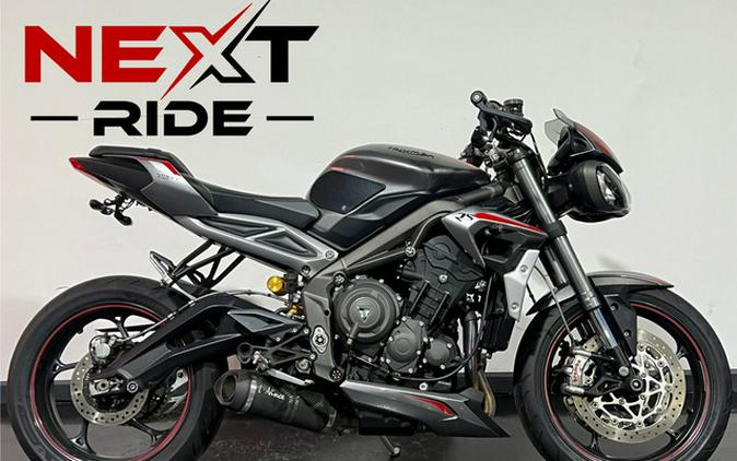 2020 Triumph Street Triple R Sapphire Black