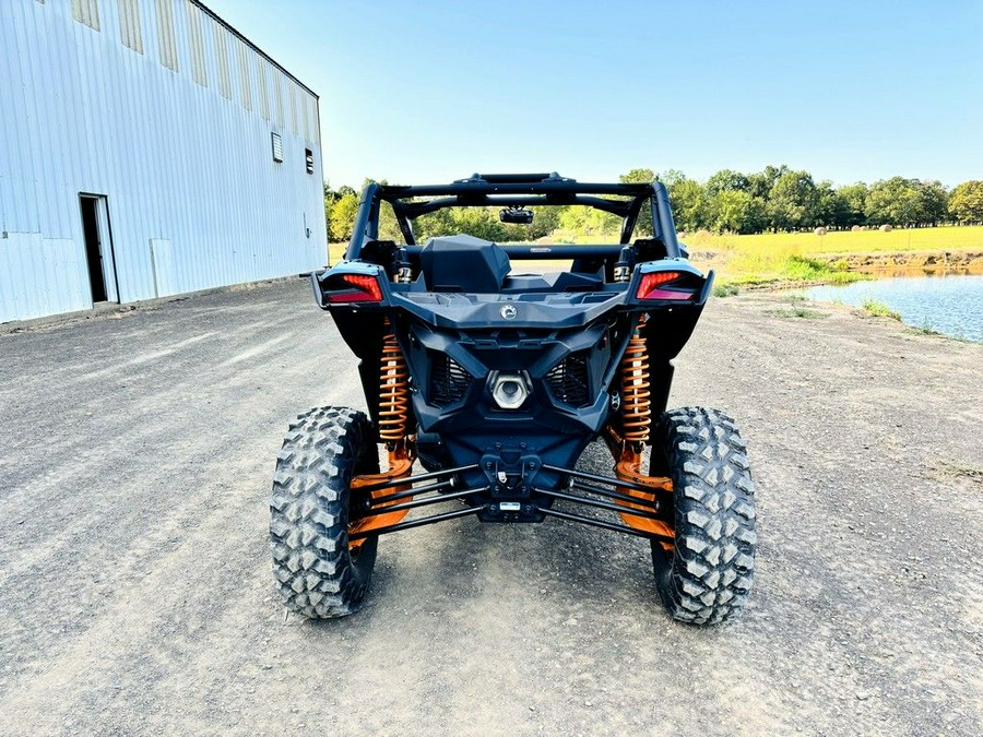 2026 Can-Am® Maverick X3 DS Turbo RR Scandi Blue & Orange Crush