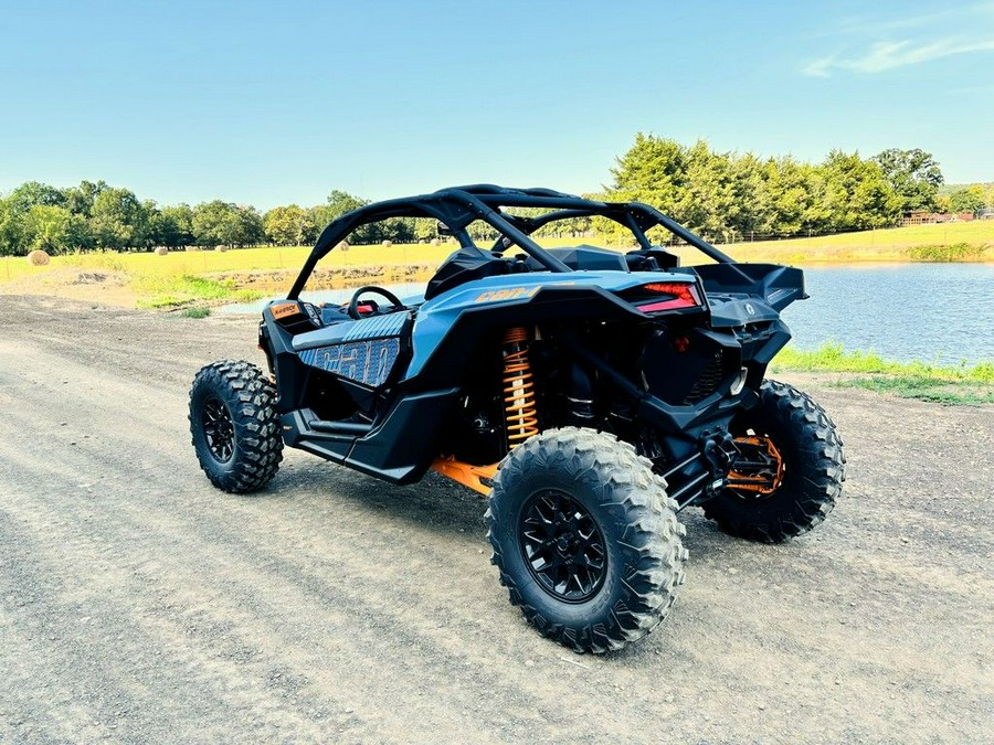 2026 Can-Am® Maverick X3 DS Turbo RR Scandi Blue & Orange Crush