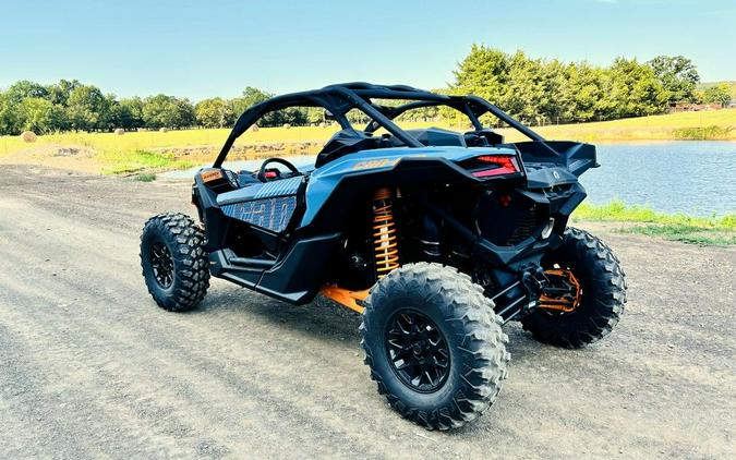 2026 Can-Am® Maverick X3 DS Turbo RR Scandi Blue & Orange Crush