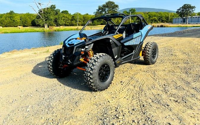 2026 Can-Am® Maverick X3 DS Turbo RR Scandi Blue & Orange Crush