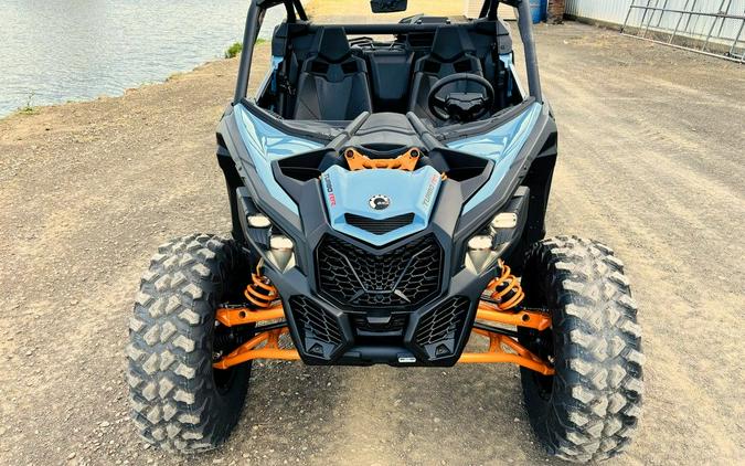 2026 Can-Am® Maverick X3 DS Turbo RR Scandi Blue & Orange Crush