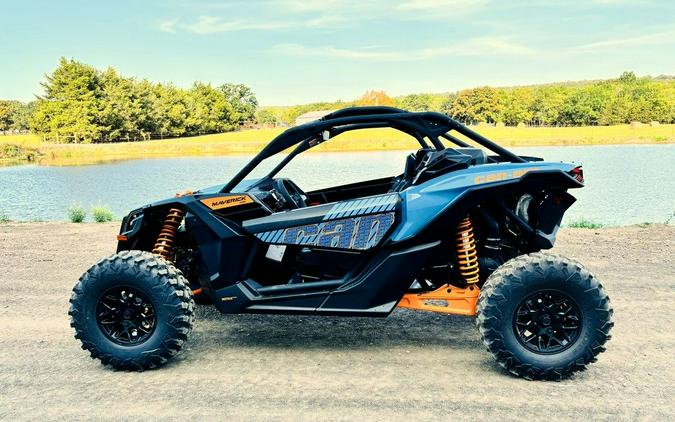 2026 Can-Am® Maverick X3 DS Turbo RR Scandi Blue & Orange Crush