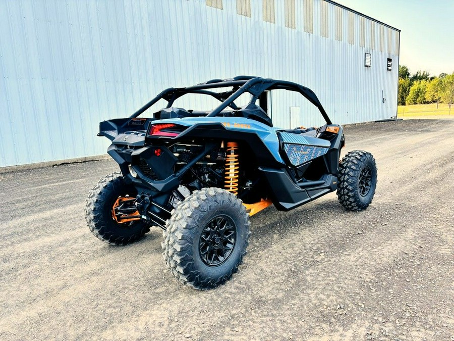 2026 Can-Am® Maverick X3 DS Turbo RR Scandi Blue & Orange Crush