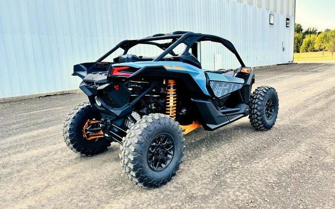 2026 Can-Am® Maverick X3 DS Turbo RR Scandi Blue & Orange Crush
