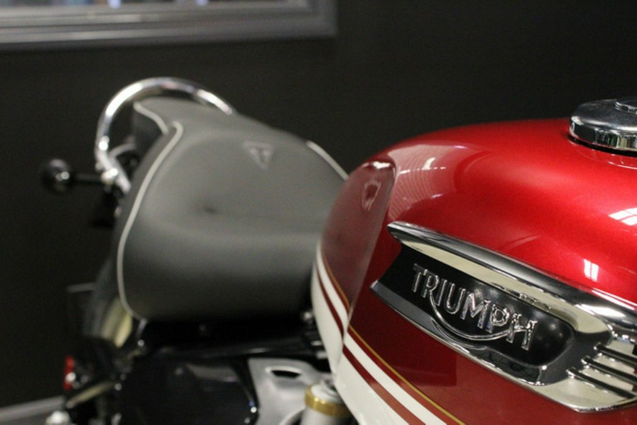 2026 Triumph Bonneville Speedmaster Carnival red