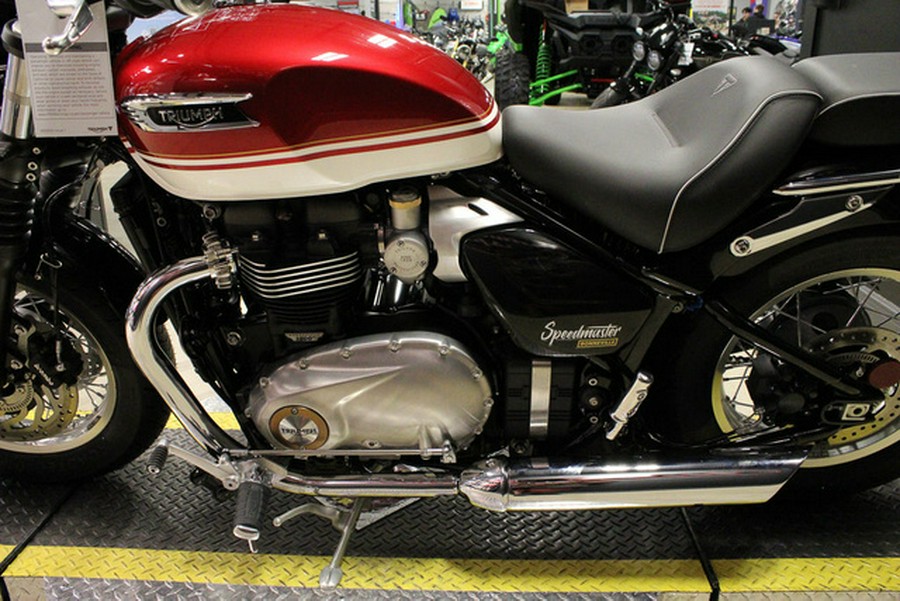 2026 Triumph Bonneville Speedmaster Carnival red