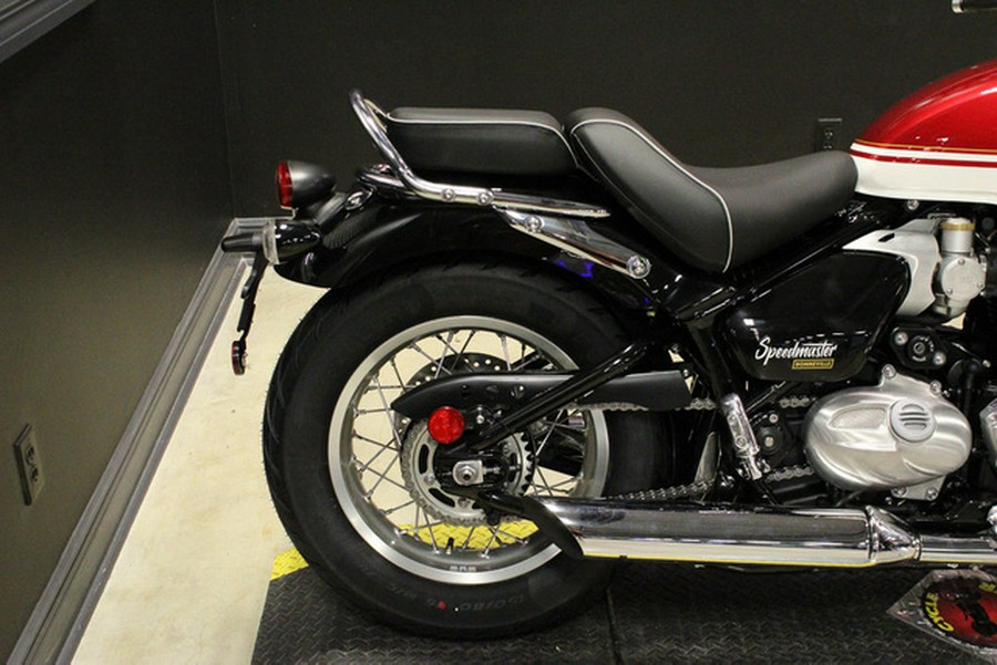 2026 Triumph Bonneville Speedmaster Carnival red