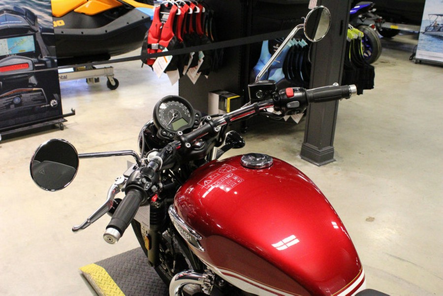 2026 Triumph Bonneville Speedmaster Carnival red