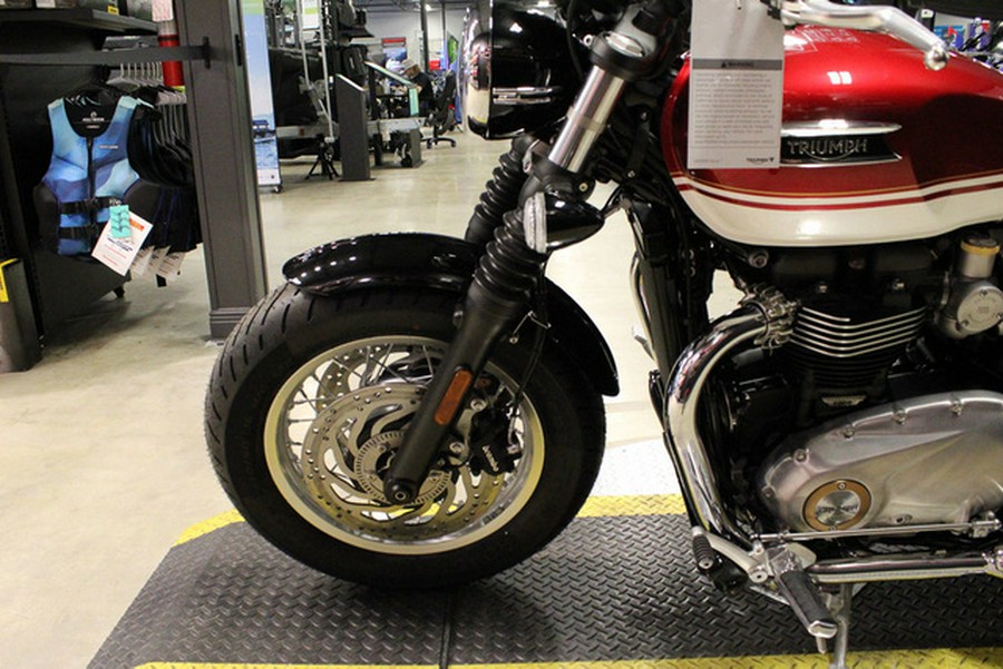 2026 Triumph Bonneville Speedmaster Carnival red