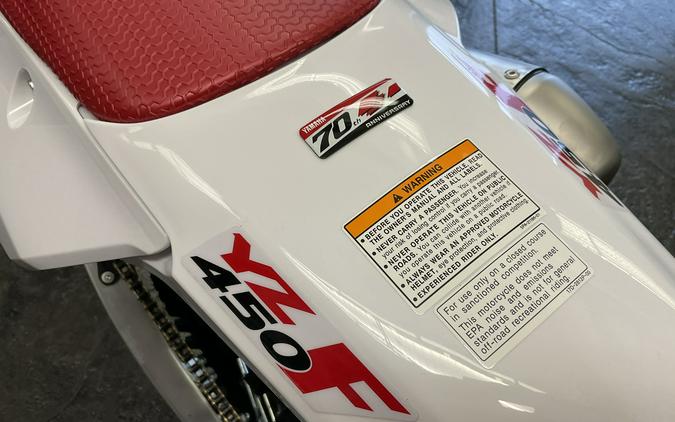 2026 YZ 450F 70th Anniversary Edition - Yamaha