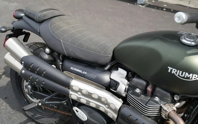 2023 Triumph Scrambler 900 Matte Khaki Green