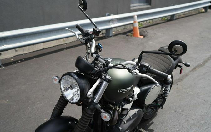 2023 Triumph Scrambler 900 Matte Khaki Green