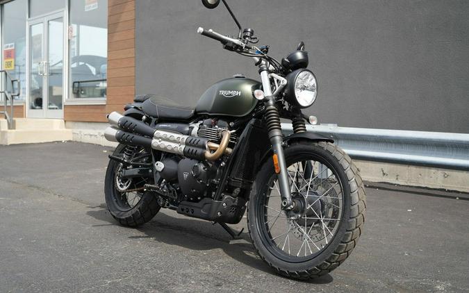 2023 Triumph Scrambler 900 Matte Khaki Green