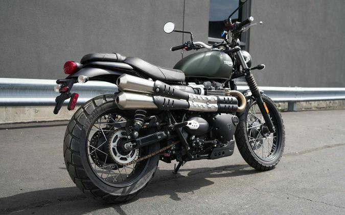 2023 Triumph Scrambler 900 Matte Khaki Green